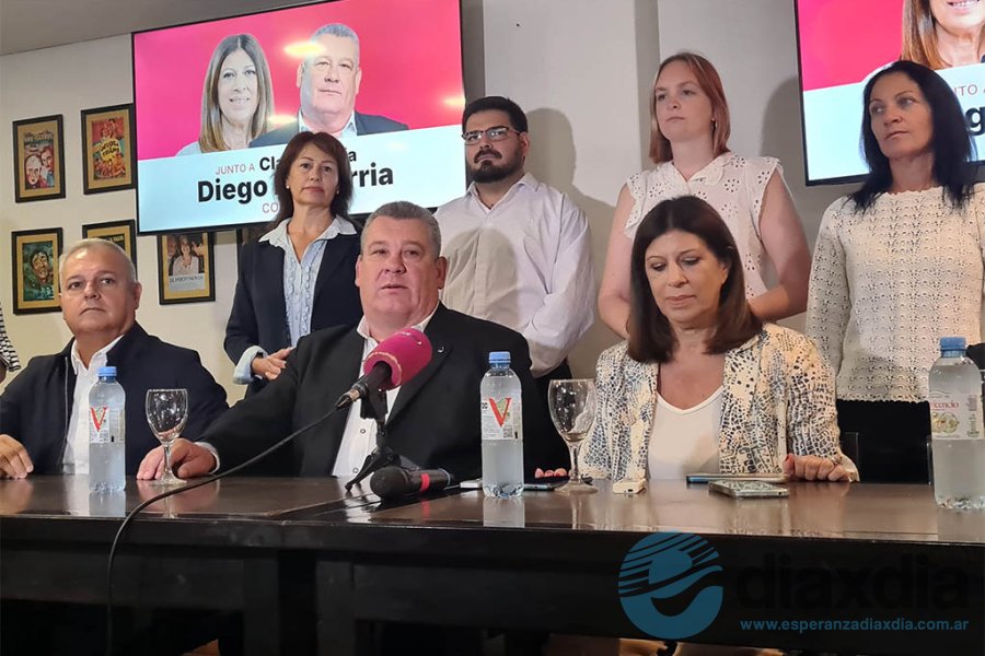 Diego Baigorria, Clara García y Pablo Farias