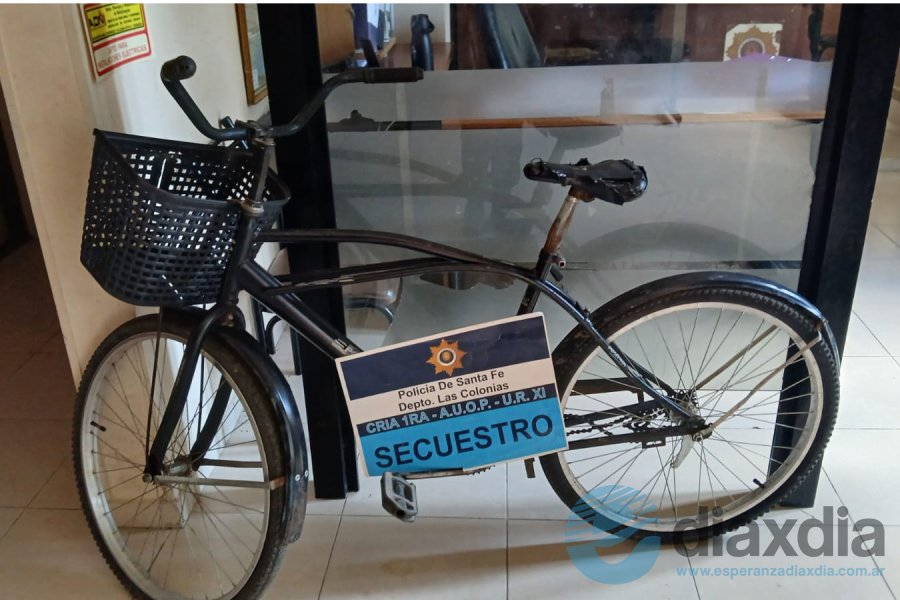 La bicicleta robada en San Martín y Donnet