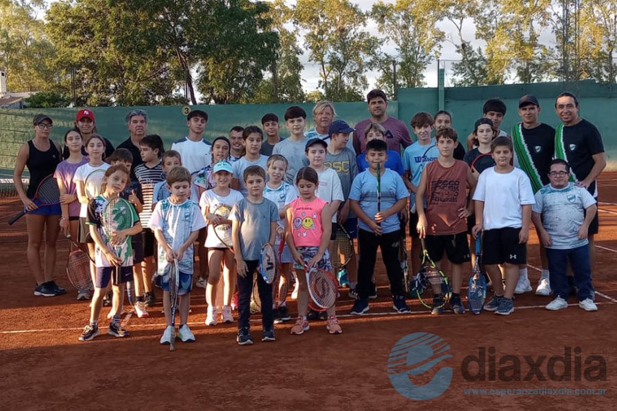 Los asistentes a la clínica