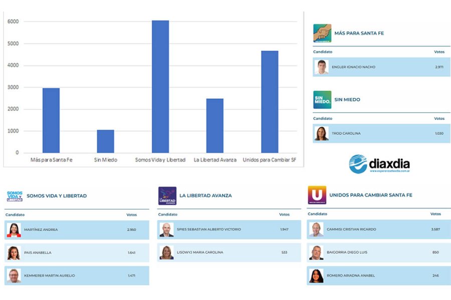 El resumen de las elecciones a concejales