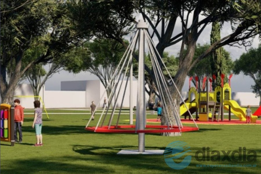 El proyecto de juegos para la Plaza Alemania