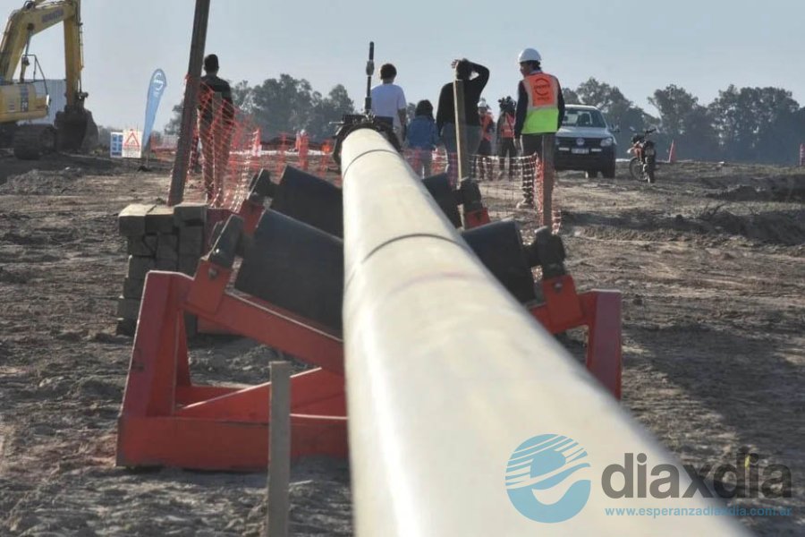 Gasoducto en la región