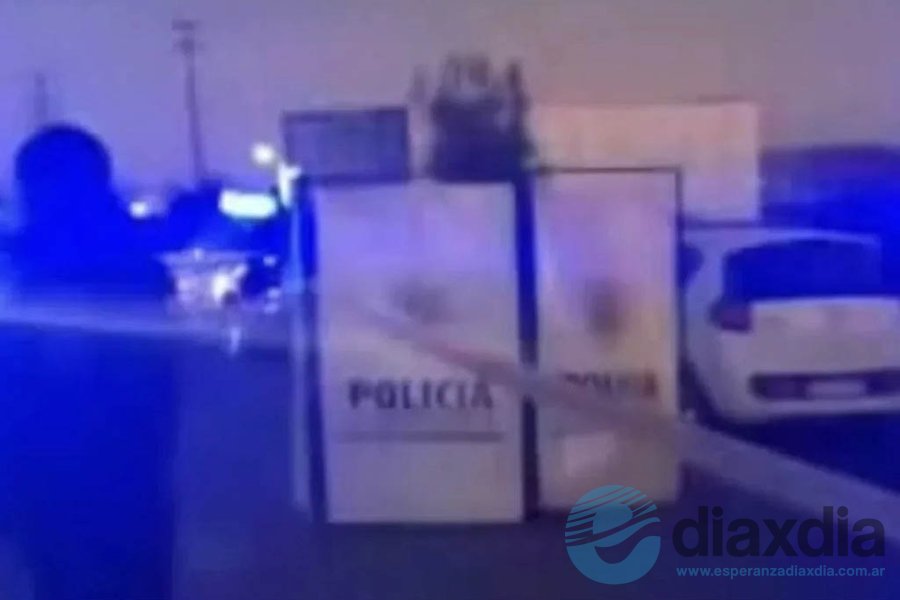 El lugar del accidente y la protección policial