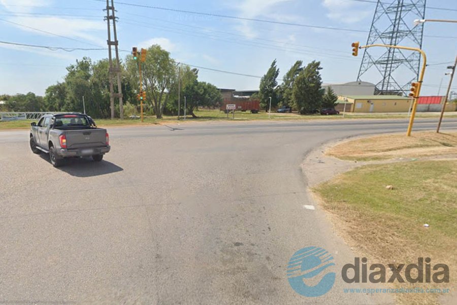 Cruce semaforizado que no funciona