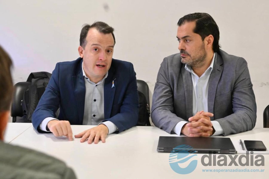 Blanco y Báscolo en la reunión de comisión - Prensa Diputados