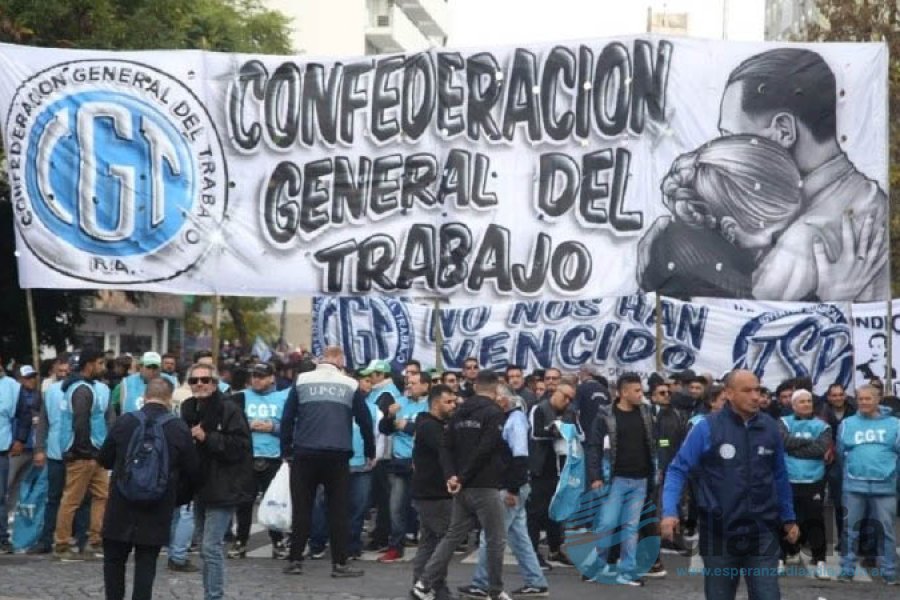Protesta de la CGT