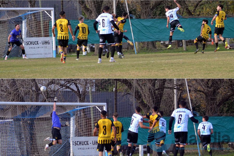 Merke el arquero visitante fue figura del partido