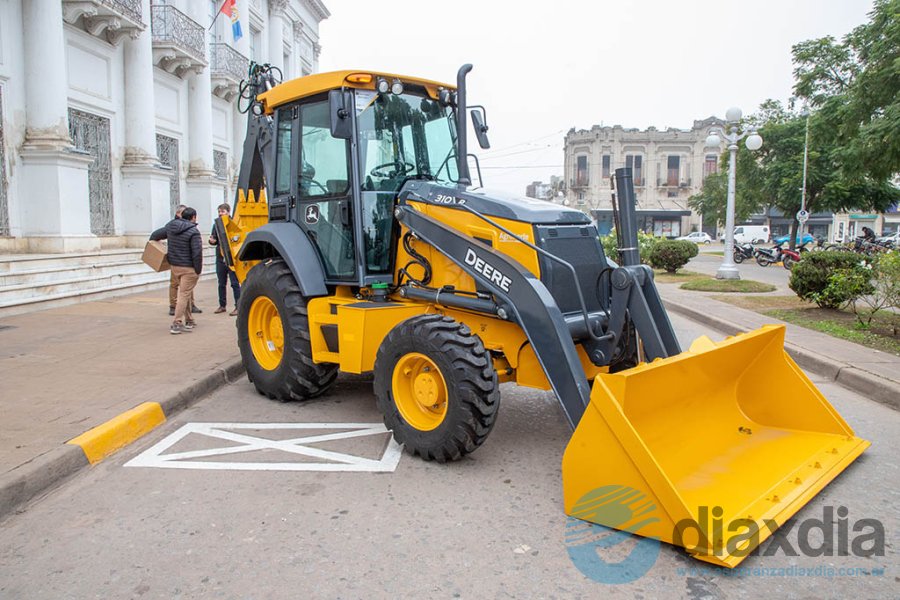 La maquinaria adquirida por el municipio