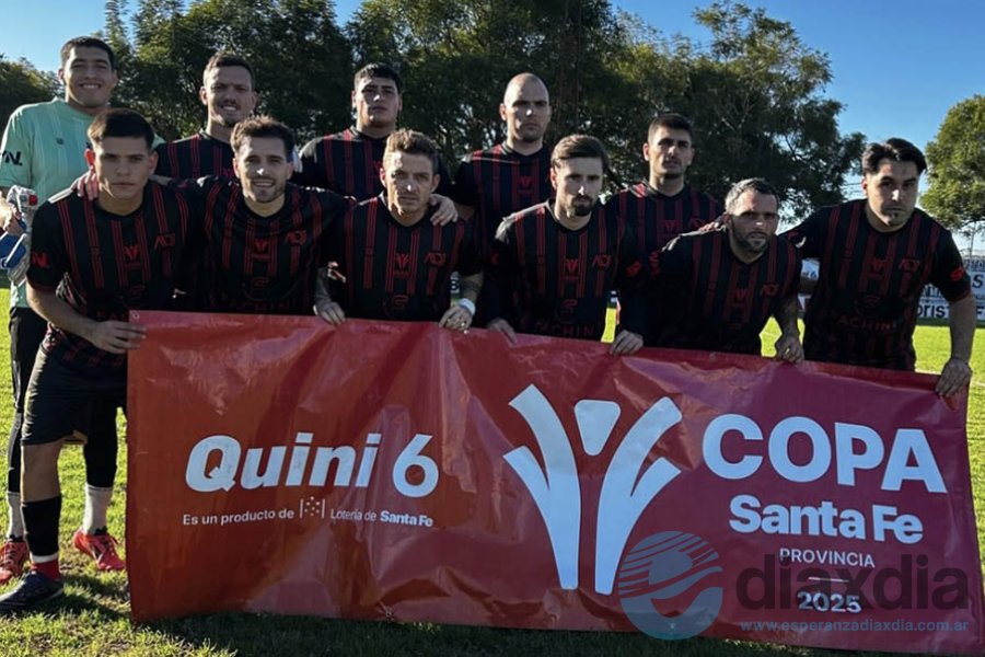 El plantel de AD Juventud en Copa Santa Fe