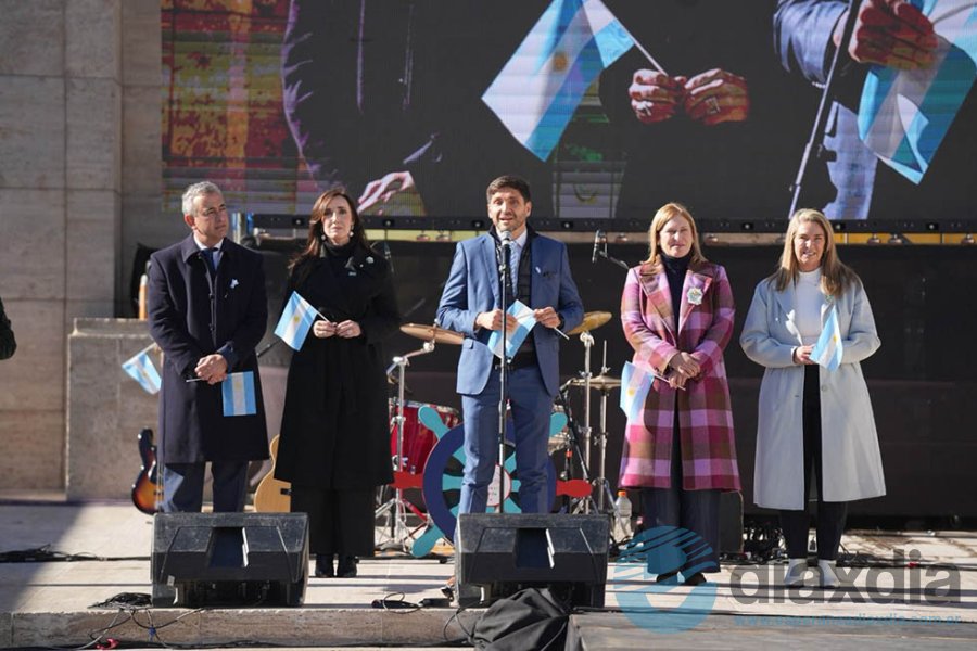 Junto a Pullaro, Villarruel, Javkin y Scaglia