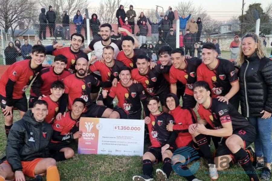 El festejo de Central SC en Esperanza