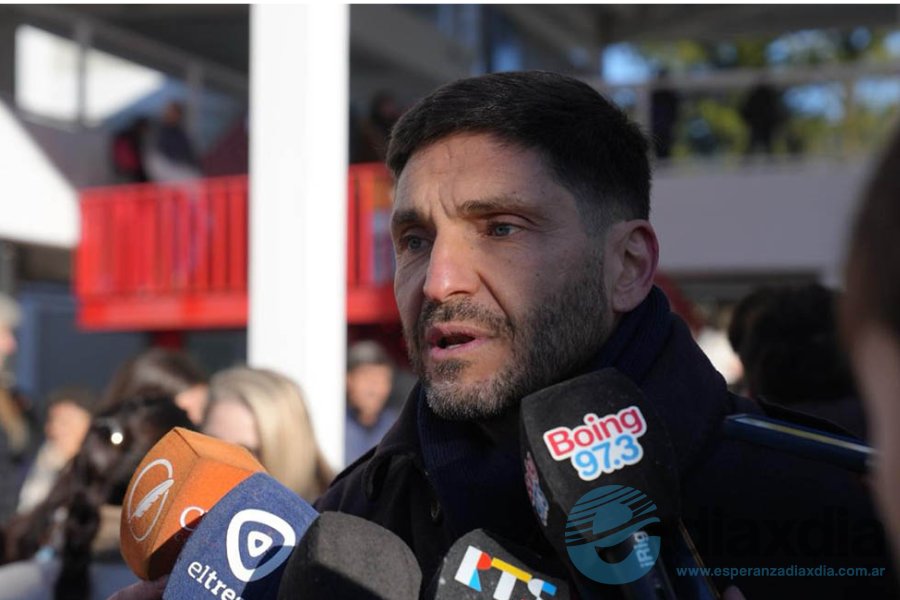 El gobernador en las declaraciones de este lunes