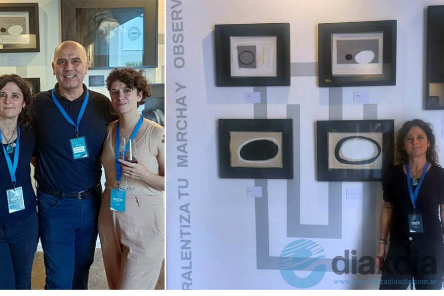 Bolzico, Rubén Clivio y Valentina Balcala