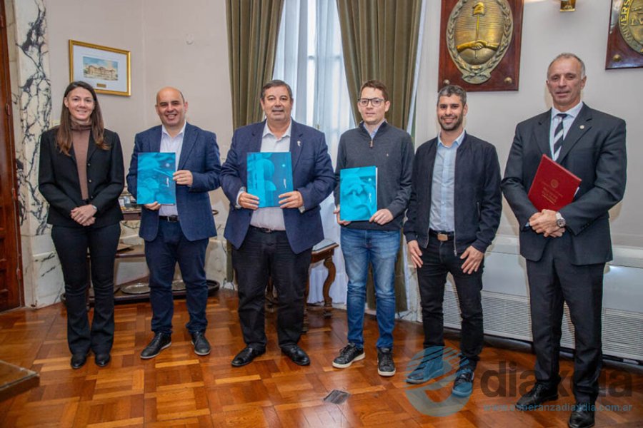 Autoridades de Esperanza y Humboldt en la UNL