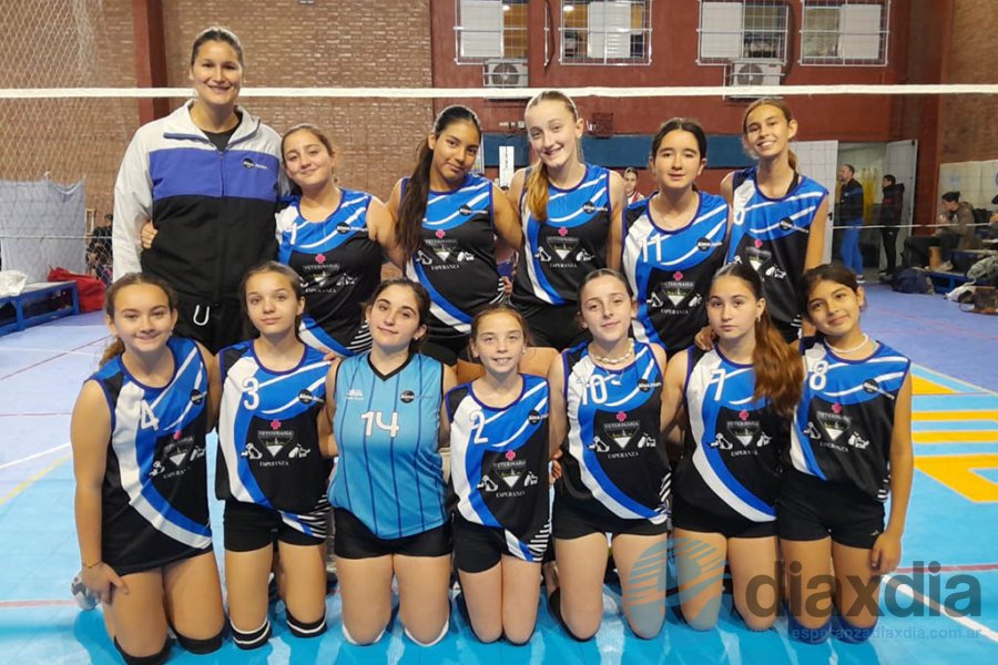 El equipo Sub13 de Alma Juniors que jugó el torneo