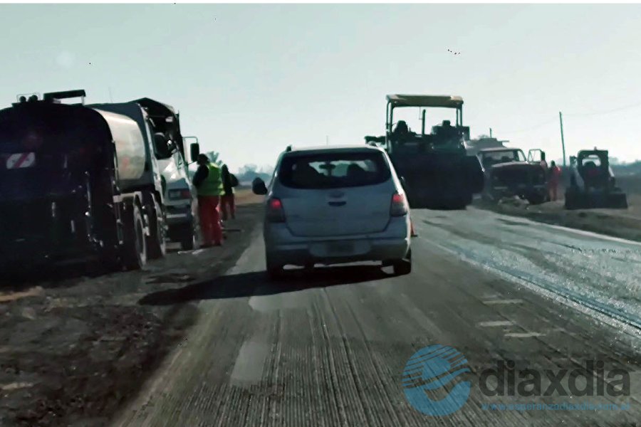 Las obras comenzaron en ruta 10