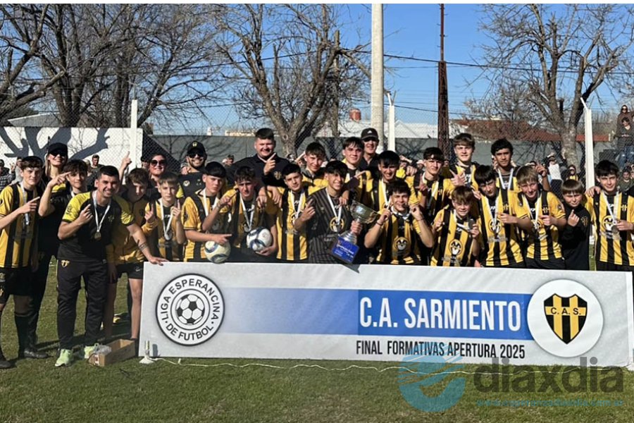 Sarmiento de Humboldt campeón en sexta