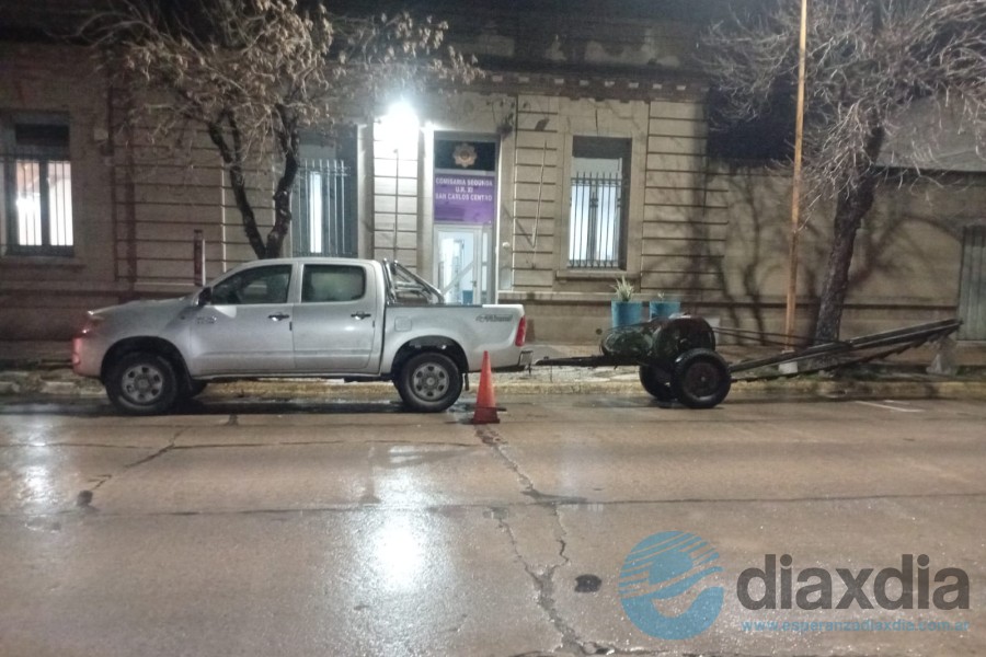 Máquina moledora de escombros recuperada