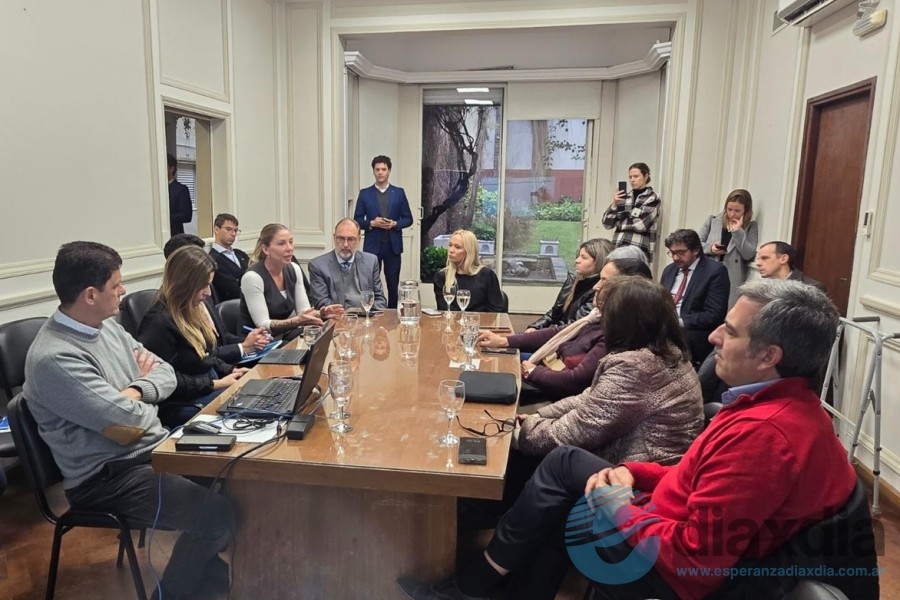 La reunión realizada con víctimas en Santa Fe