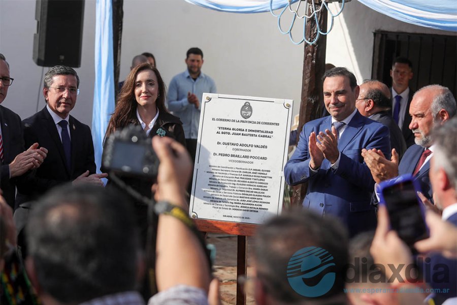 La vicepresidenta y el gobernador correntino