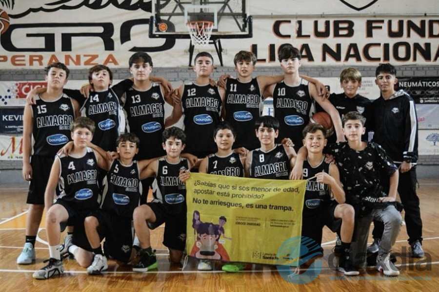 El equipo U13 de Almagro en la competencia
