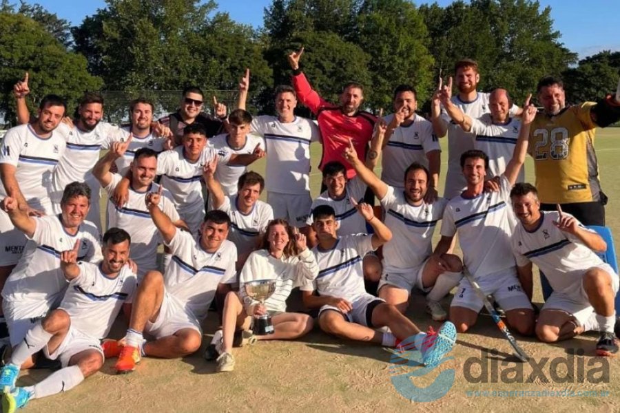 Los festejos de los campeones