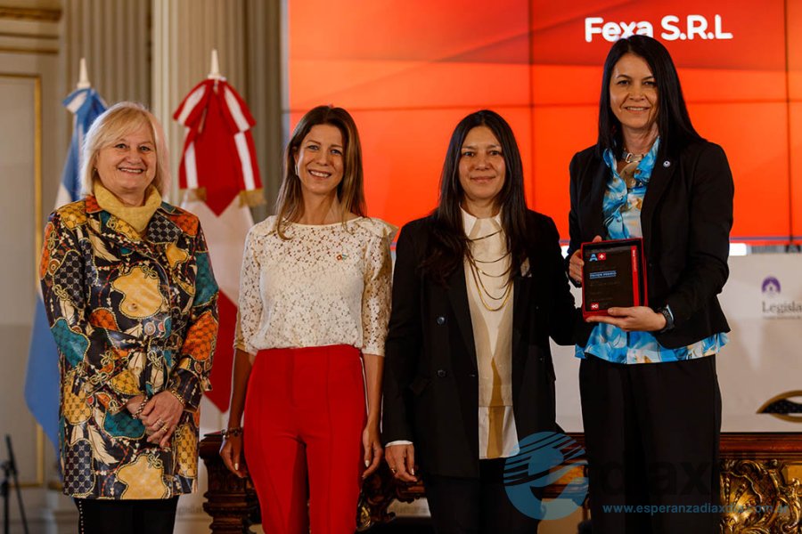 Una de las distinciones entregadas