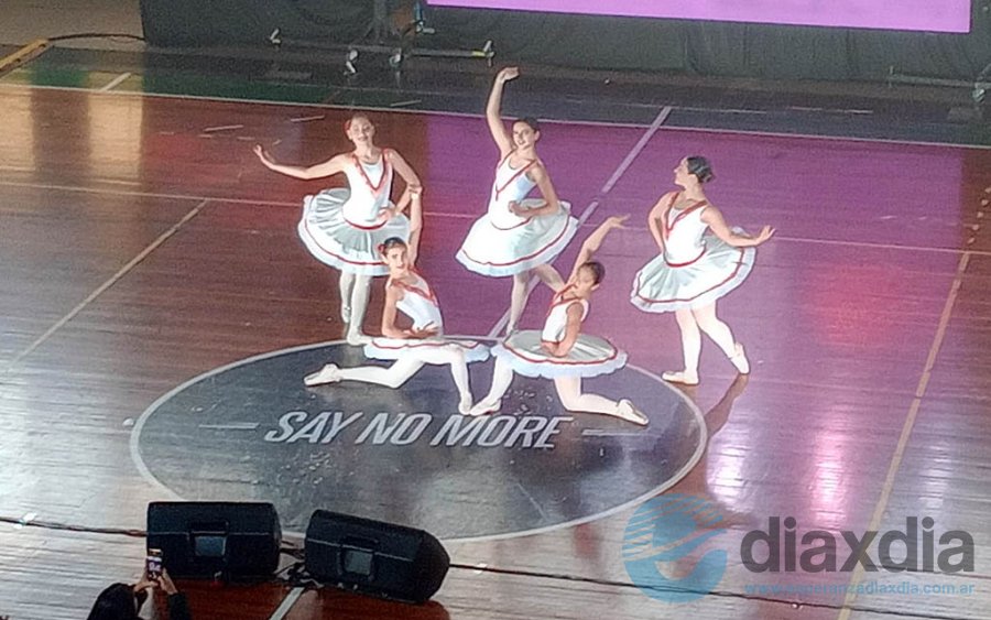 La coreografía presentada por el ballet de nuestra ciudad - Foto gentileza