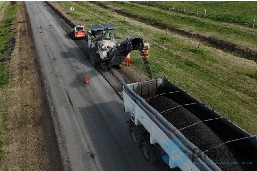 La obra se realiza con inversión provincial