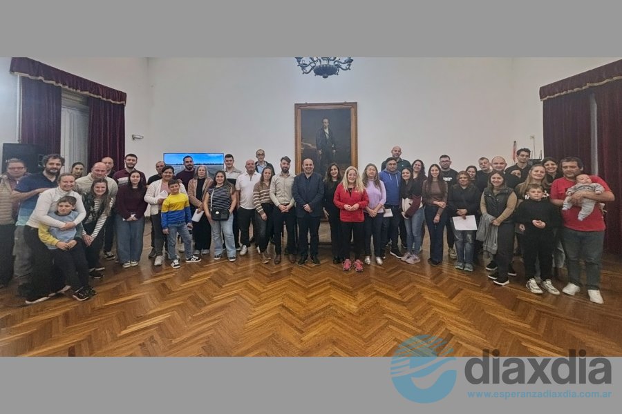 El acto se realizó en el Salon Blanco