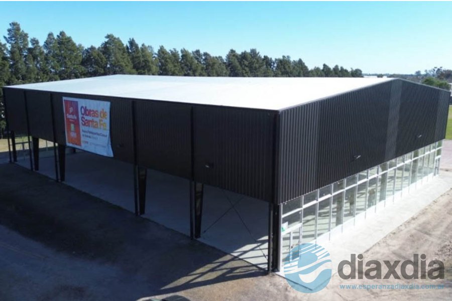 Las obras en el Polideportivo Comunal