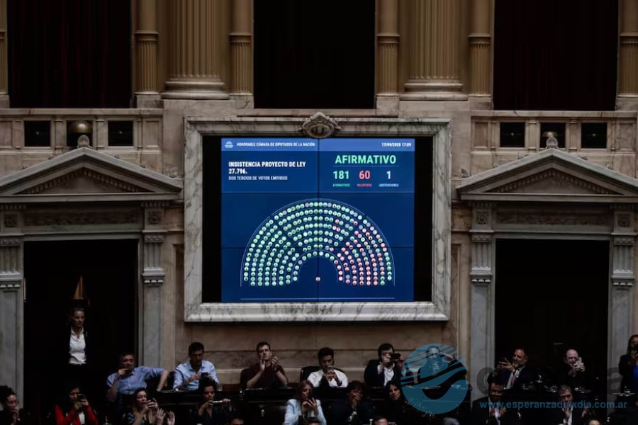 El resultado de la primera votación