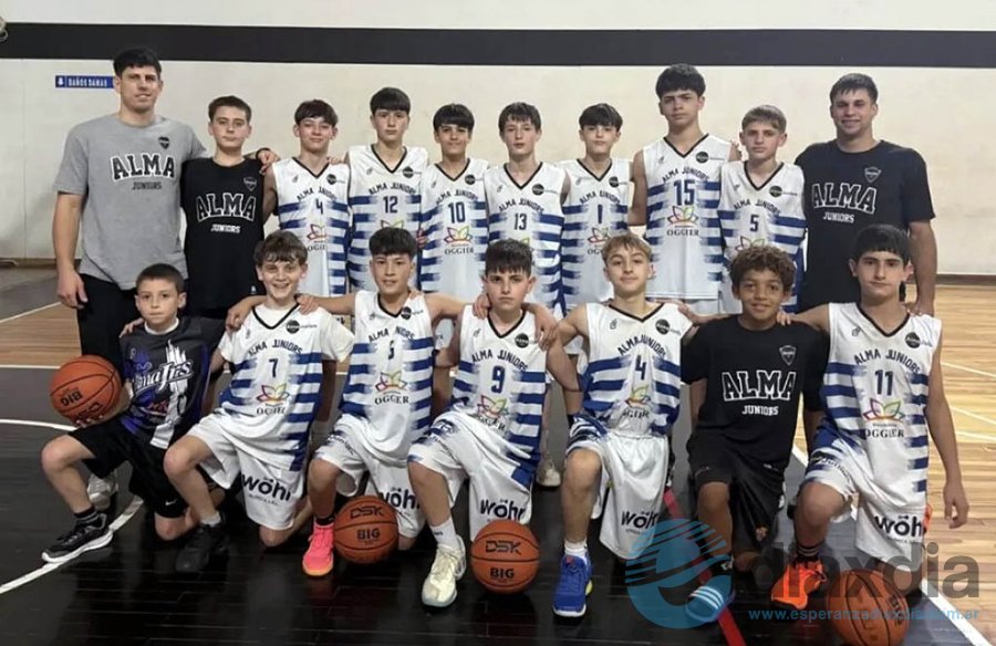 El equipo U13 de Alma Juniors - Foto @pablomagliano