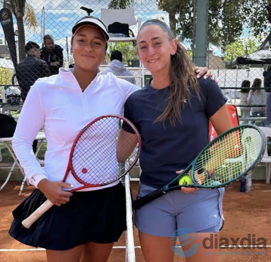 Las protagonistas de la final - @munotenisarg