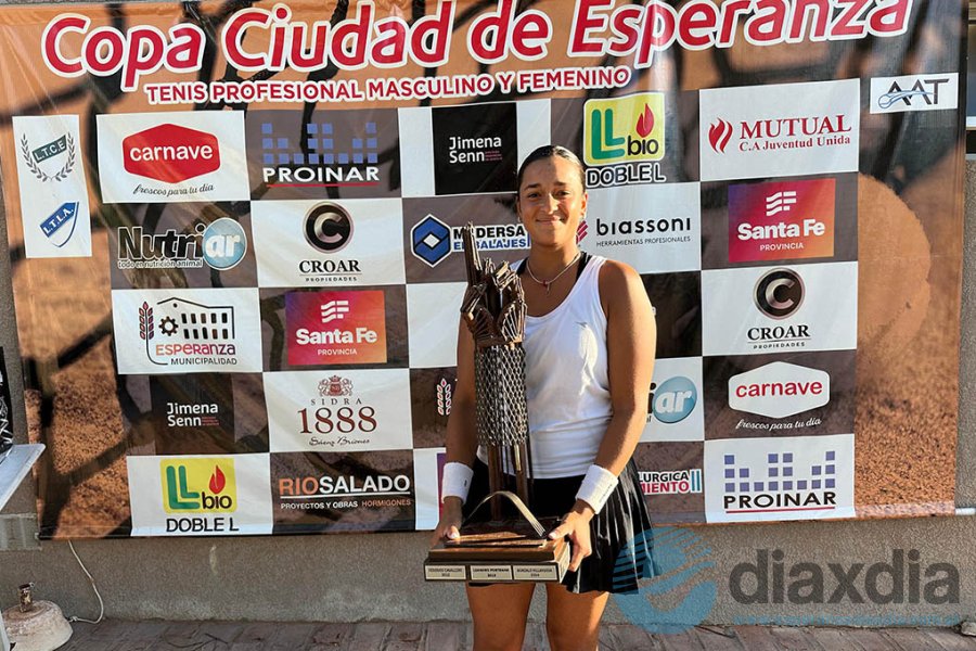 La campeona Carola Soria