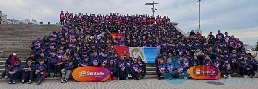 La delegación santafesina en Mar del Plata - Prensa Gobierno de Santa Fe