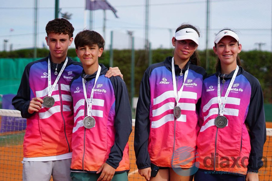 Festejos de los deportistas santafesinos