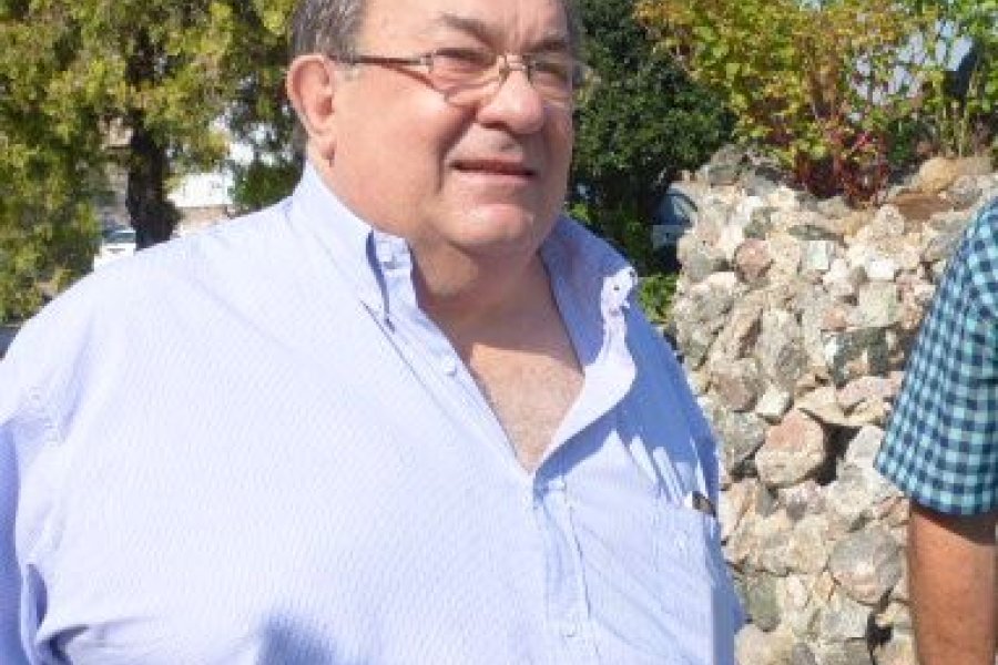 Héctor Húbeli, incansable dirigente del CECE.