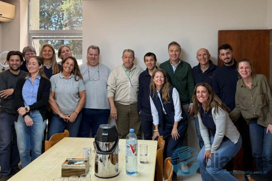 Los participantes de la reunión