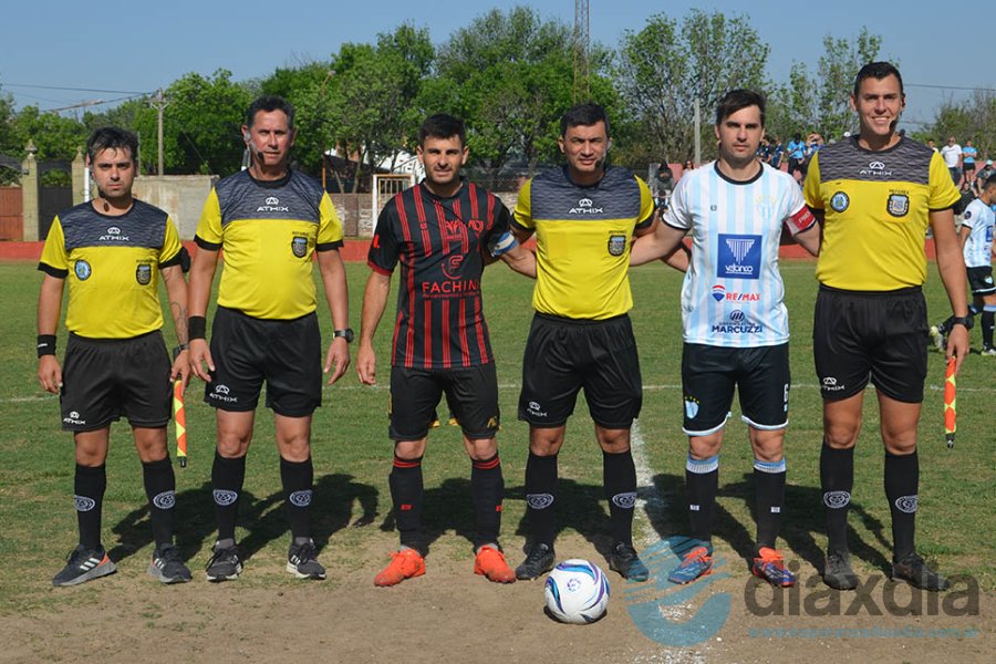 Capitanes y cuaterna arbitral