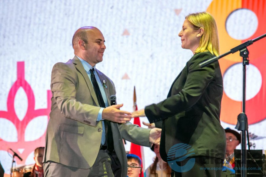 El intendente y la vicegobernadora