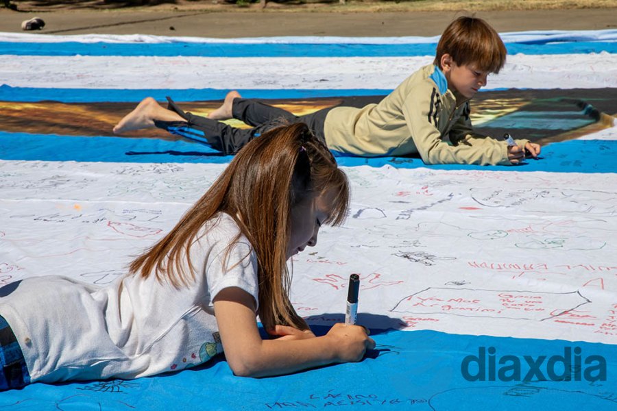 Los chicos en acción