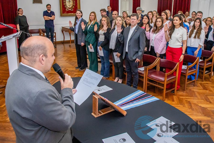 La toma de juramento al gabinete - Prensa Municipalidad