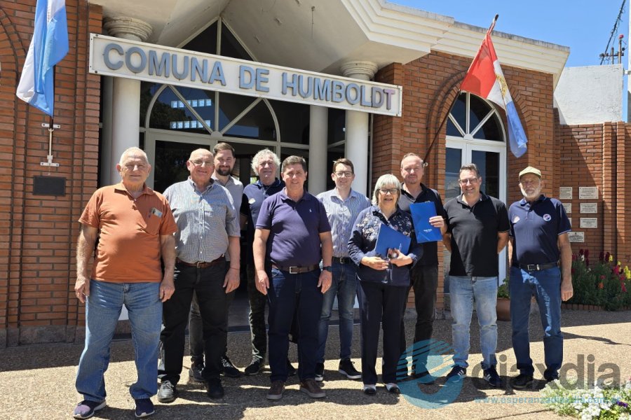 Pirola con instituciones en Humboldt