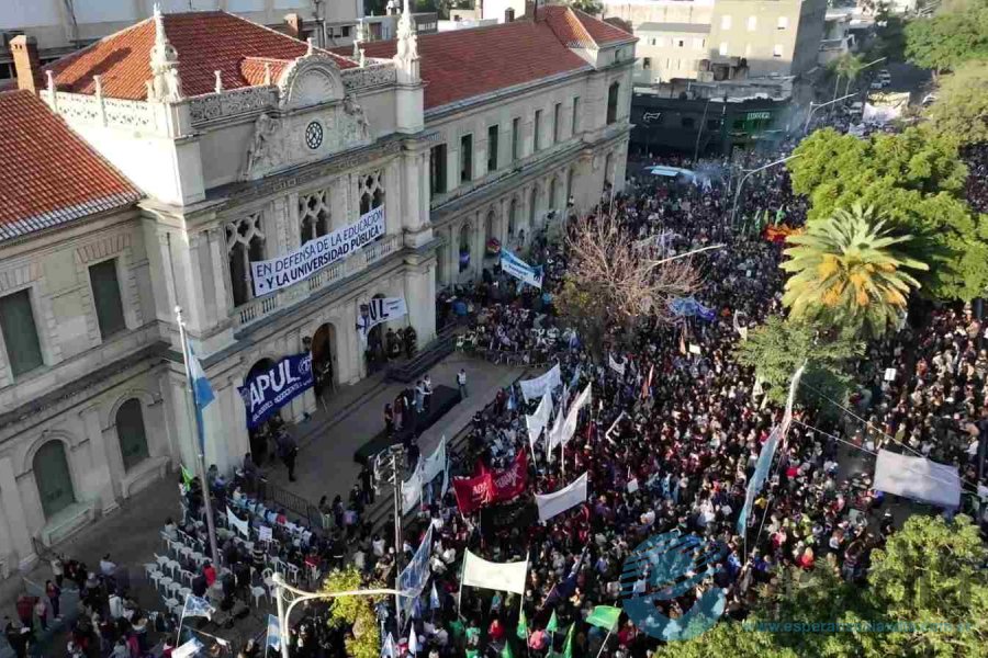 Una de las tantas marchas realizadas en Santa Fe